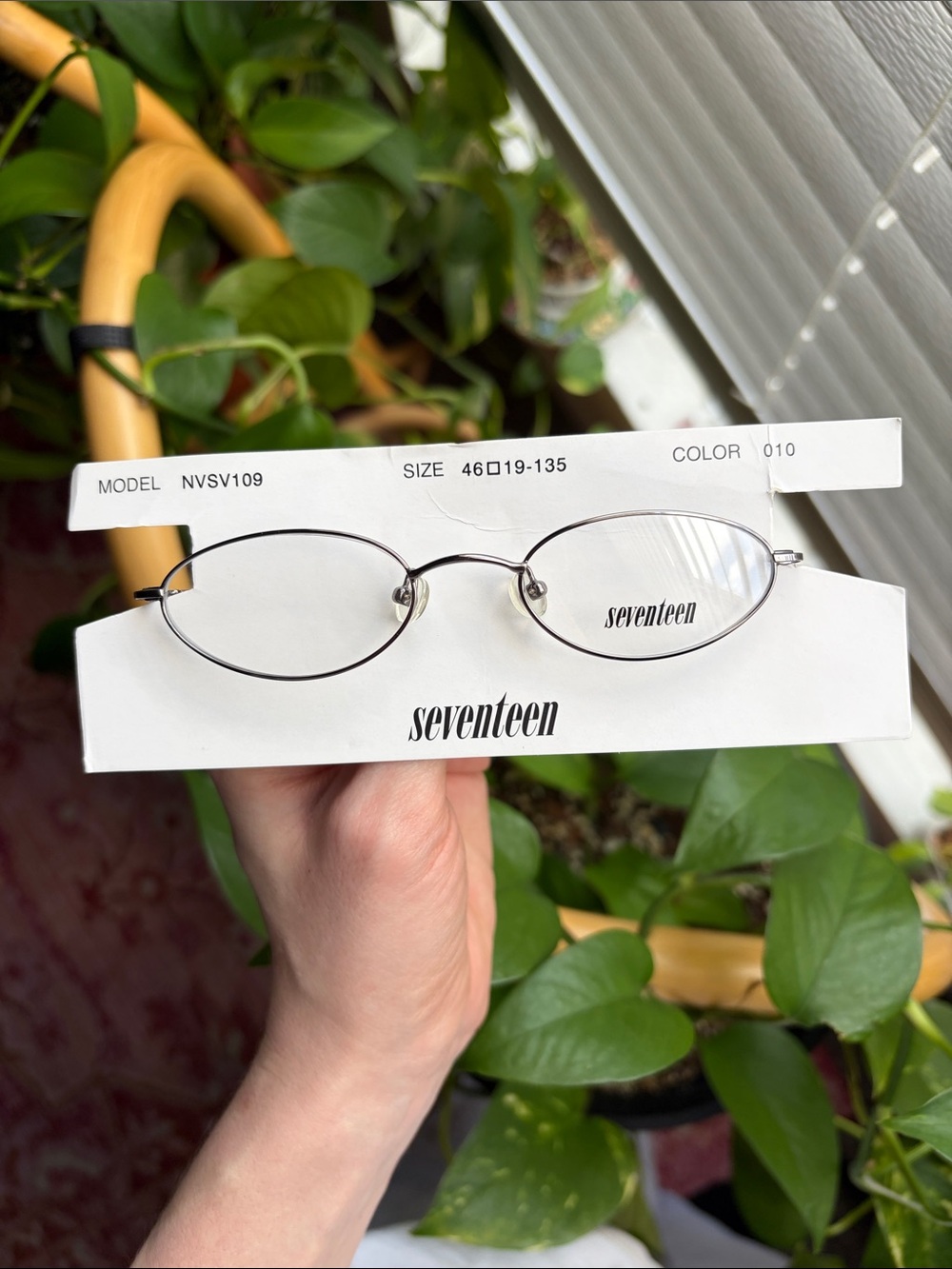 Seventeen NVSV109 010 Eyeglasses Eye Glasses Frames 46-19-135